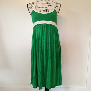 Moda International Green Halter Dress - M